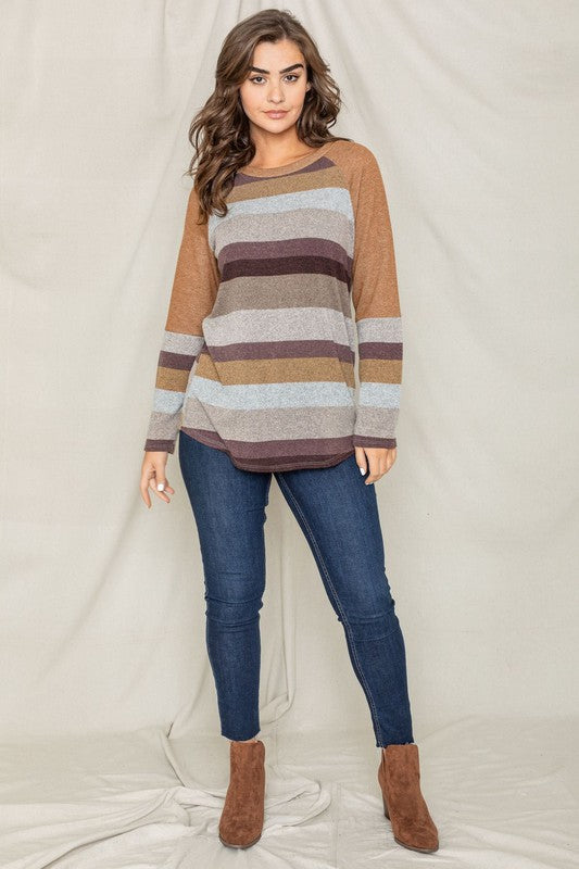 Multi Stripe Tunic