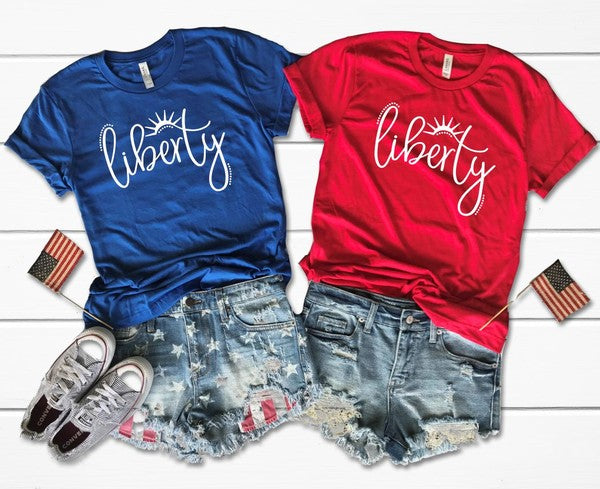 Liberty Crew Neck Softstyle Tee