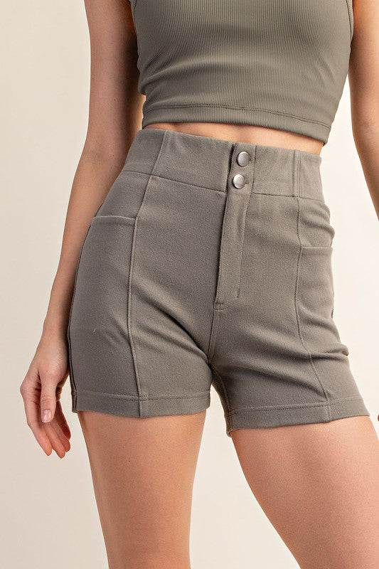 **SALE** Cotton Stretch Twill Short Pant